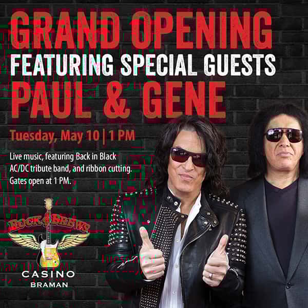 Grand Opening Rock & Brews Casino Braman Casino & American