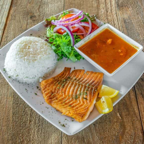 Salmon a La Plancha
