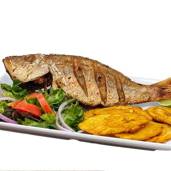 Mofongo-Pargo Entero Frito Small