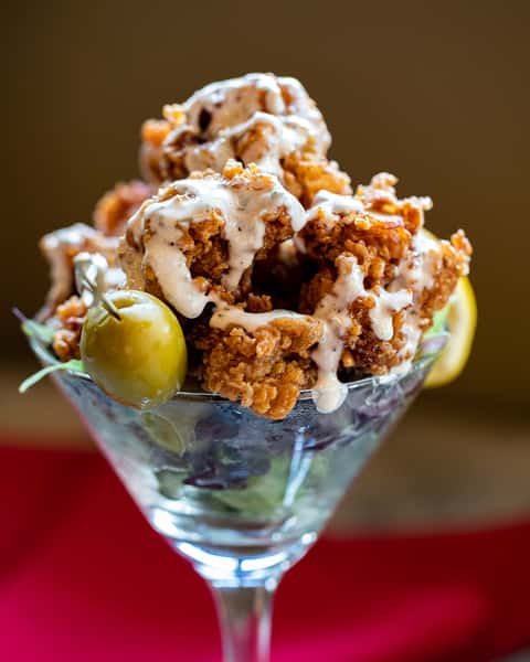 Fried Oyster Martini