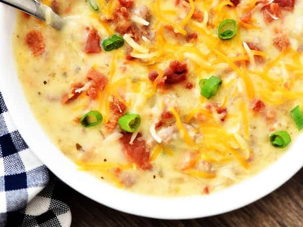 BACON CHEESEBURGER SOUP