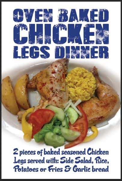 Oven Baked Chicken Legs