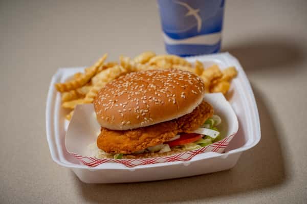#10 Breaded Chicken Sandwich
