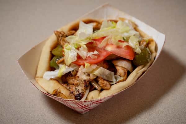Grilled Chicken Breast Pita