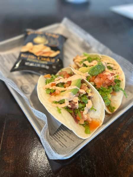 Crispy Fried Chicken Tacos