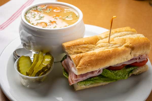 Half Ham Sandwich Soup