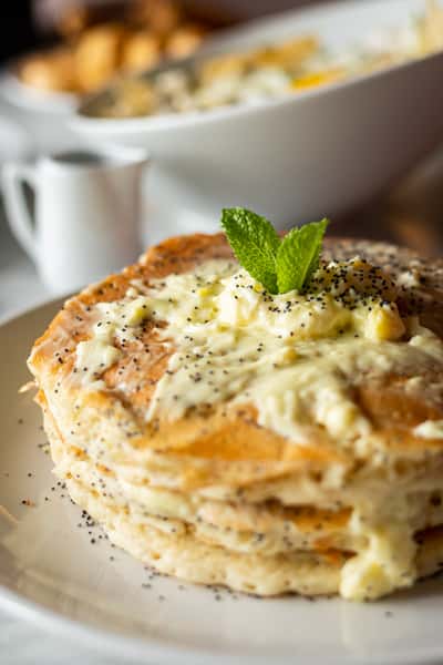 stack of pancakes