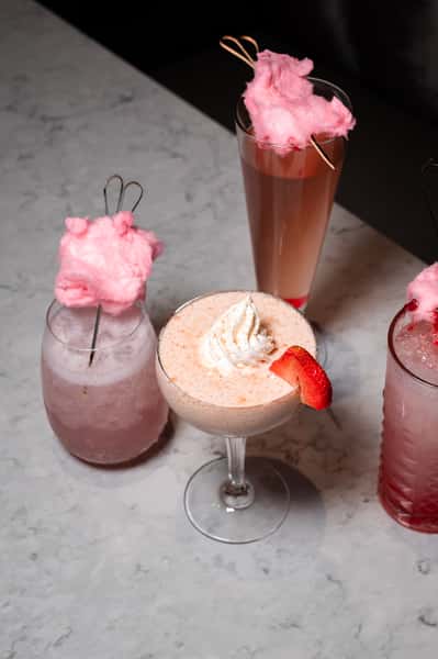 pink drinks