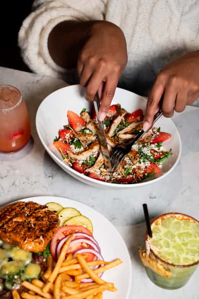 person dining