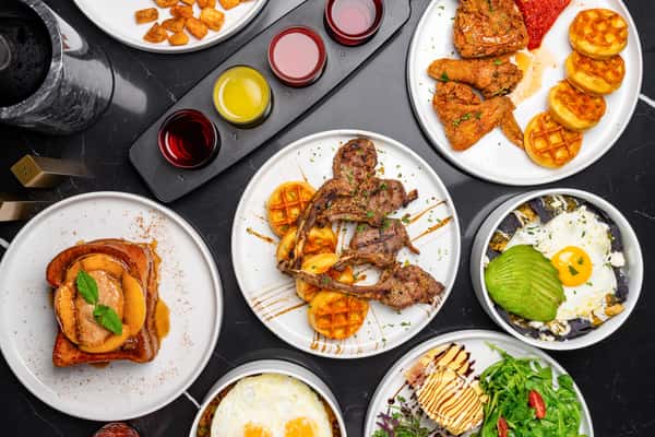 table of food