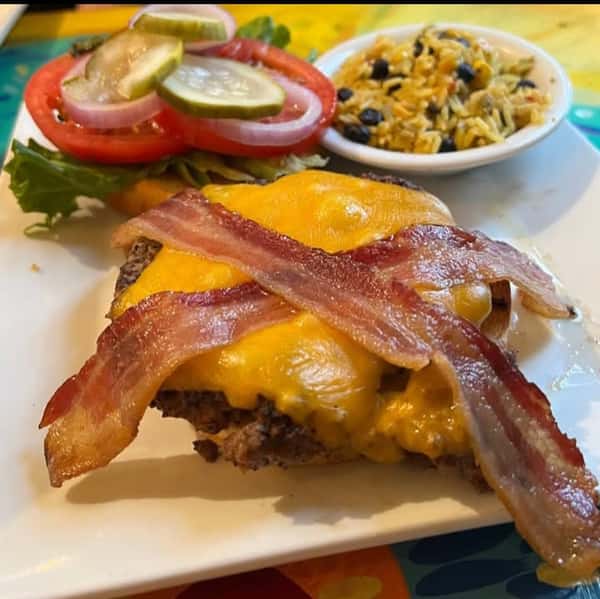 bacon and cheese