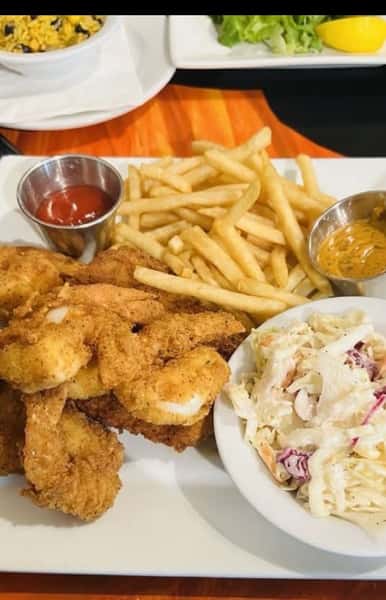 shrimp and fries