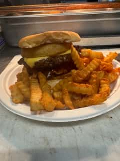 Bacon BBQ Cheeseburger