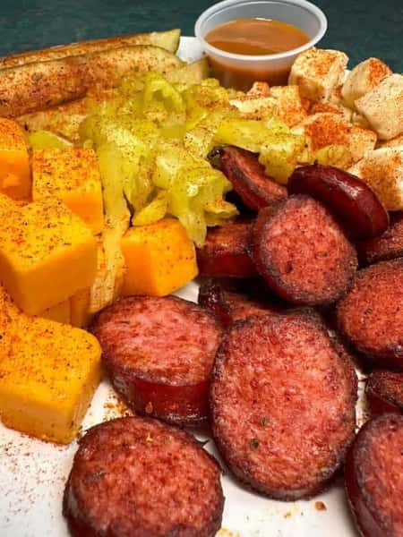 Sausage + Cheese Plate