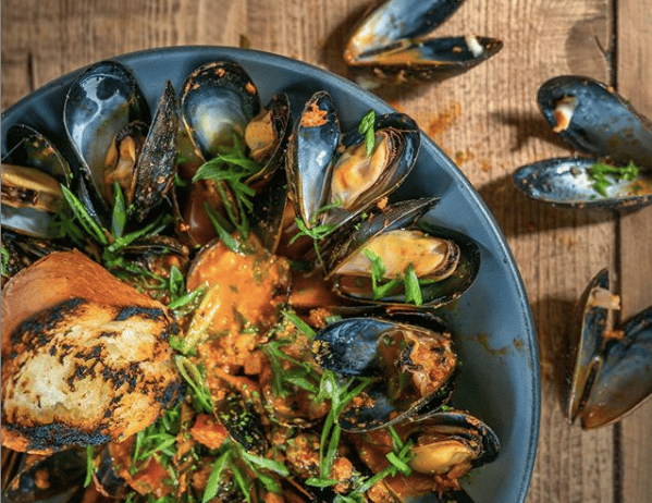 Chorizo Mussels