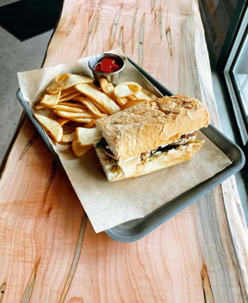 Blackened Chicken Hoagie