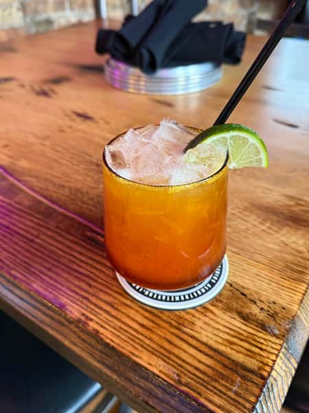 Ginger Prickly Pear Margarita
