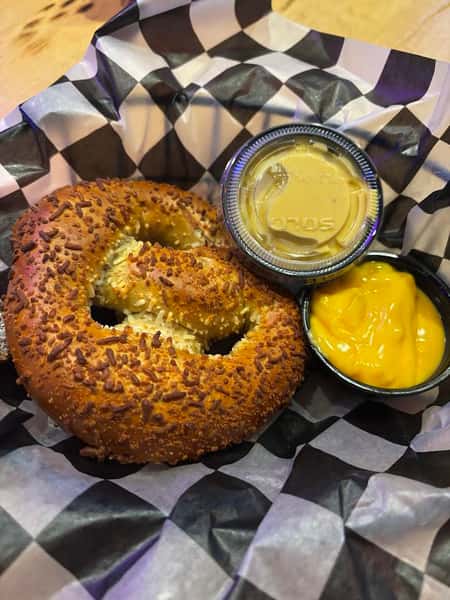 Jalapeno Cheese Stuffed Pretzel