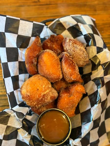 Warm Five Spice Sugar Doughnuts