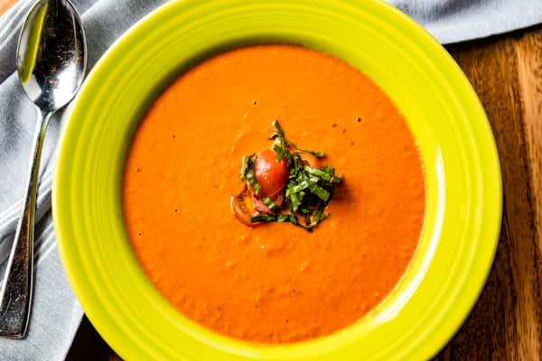 Bowl Of  Tomato Basil Soup