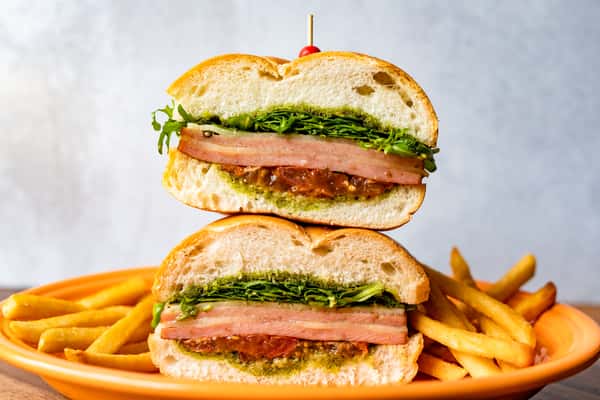 Mortadella Sandwich