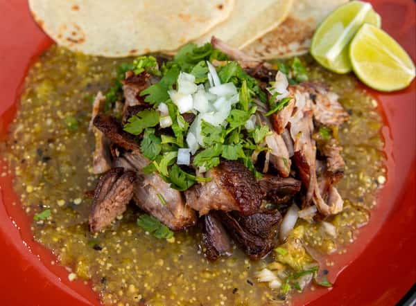 Carnitas Rodeo plate