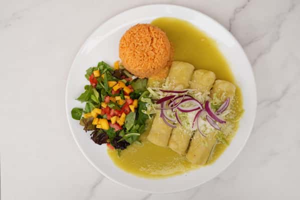 green enchiladas