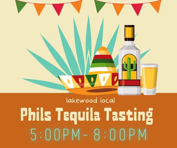 Don’t forget!! Tomorrow night is Phils Tequila Tasting on our back patio with specialty cocktails, tacos and a show to become a real tequila expert 😉 

please pre register with phil at plevota@yahoo.com or get your tickets at the bar tonight when you come in for all day happy hour! 

See you tomorrow!!