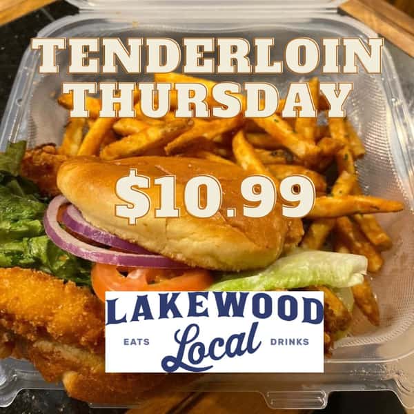Got a large appetite? Our Tenderloin Thursday special is JUST for your!! 

$10.99 for a large Tenderloin & side (dine-in only) 

Don't forget about our awesome happy hour from 2-6pm! (Domestic Drafts & bottles, house cocktails, house margaritas and Josh wines are on special.)