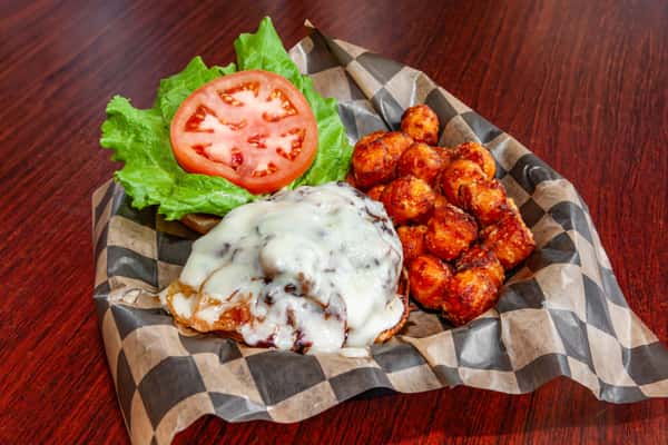 Burger and Tots