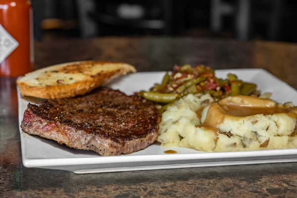 Rib Eye Steak with One Side