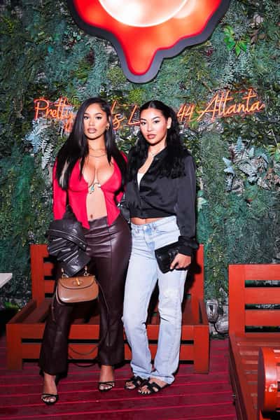 two women posing in sm44