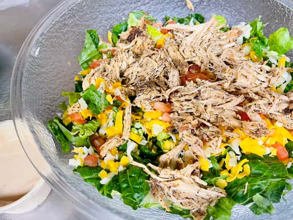 Pulled Smoked Chicken Salad