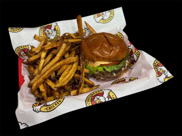 Carrubba's Smash Burger Dinner