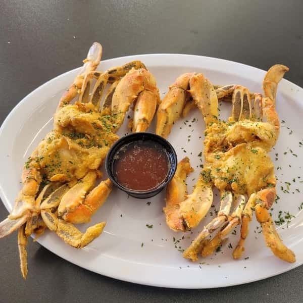 Fried Blue Crabs