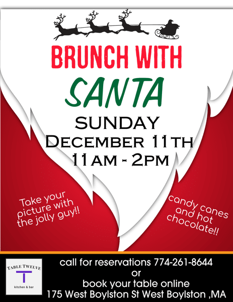 brunch with santa