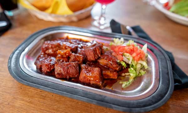 meat with sauce