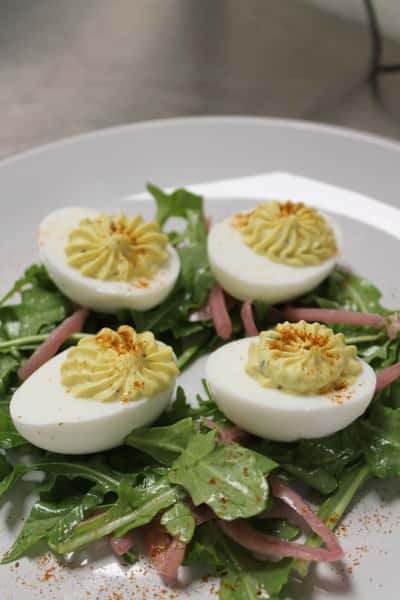 Church'd Up Deviled Eggs