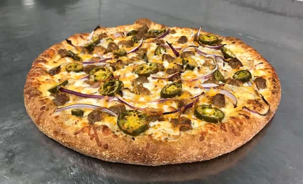 BEER CHEESE PIZZA