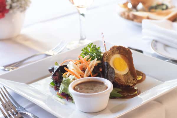 Warm Scotch Egg