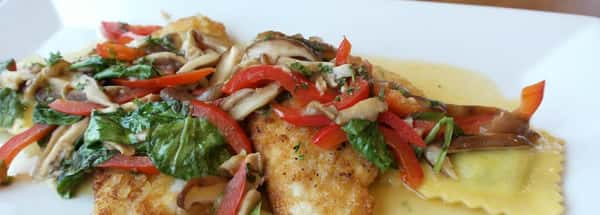 chicken asparagus ravioli