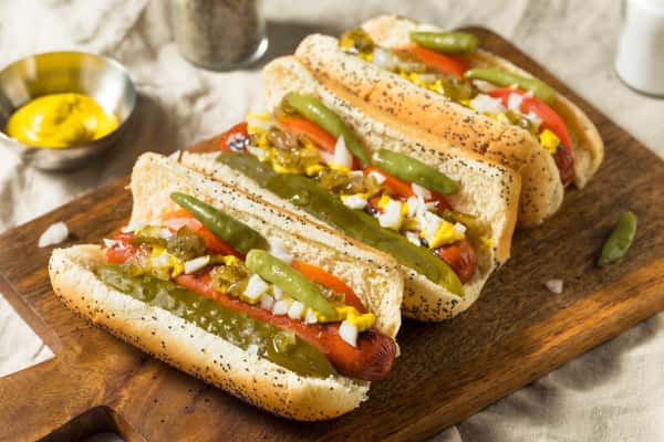 Chicago hot dog