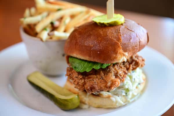 HH Fried Chicken Sandwich & Draft Beer