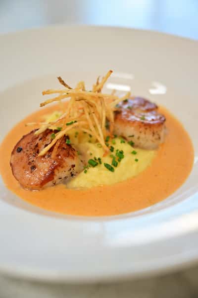 Pan Seared Diver Scallops