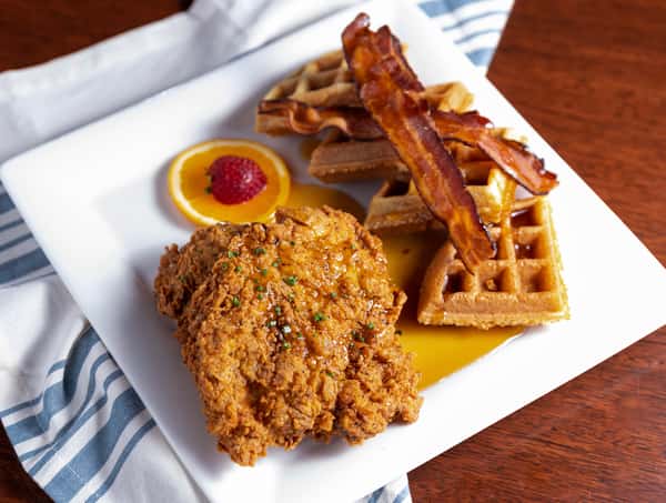 Buttermilk Fried Chicken & Malt Waffles