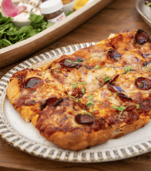 Sujuk & Burnt Honey Flatbread