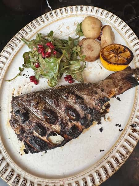 Whole Stuffed Brazino