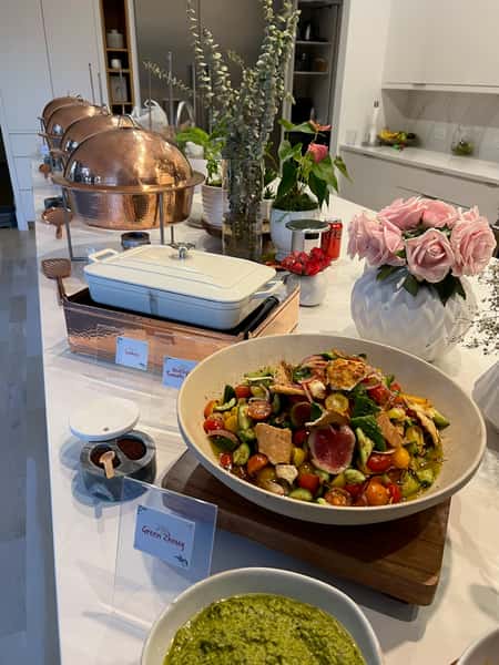 Delbar Catering Heirloom Tomato Salad