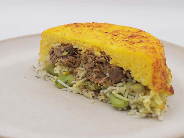 Lamb & Baghali Tahchin