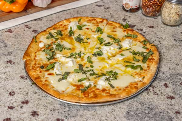 Large Cheesy Bianca Pizza